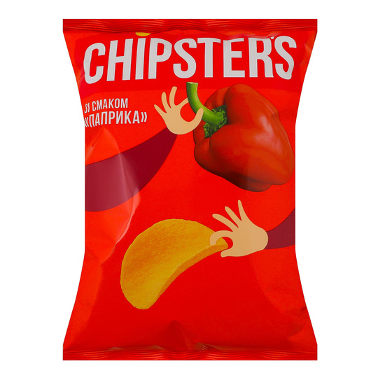 Чипси картопляні паприка Chipster's 100г