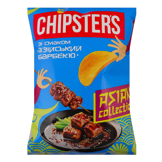 Чипси азійське барбекю Chipster's 100г