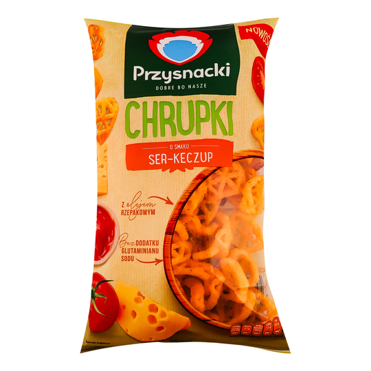 Снеки кукуруд.сир кетчуп Przysnacki 120г