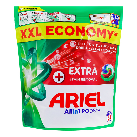 Капсули д/пран.ун. Ariel Екстрасила 38шт