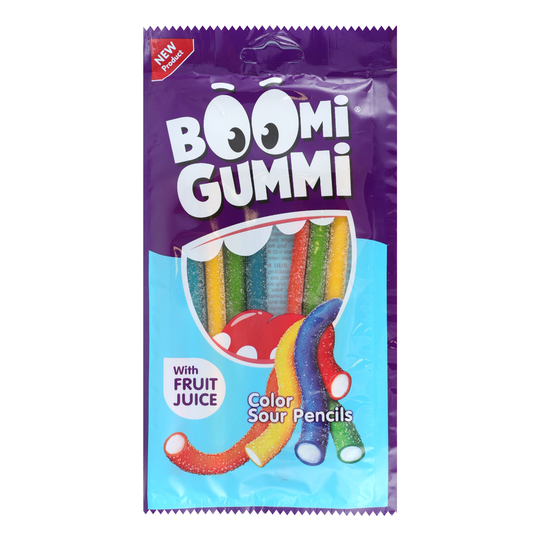 Цукерки желейні pencils Boomi Gummi 70г