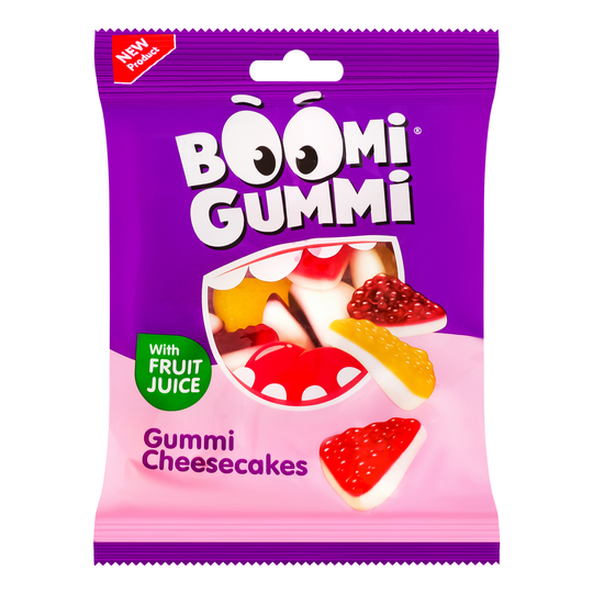 Цукерки жел.cheesecake Boomi Gummi 70г