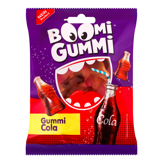 Цукерки желейні cola Boomi Gummi 70г