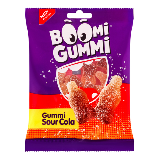 Цукерки жел.sour cola Boomi Gummi 70г