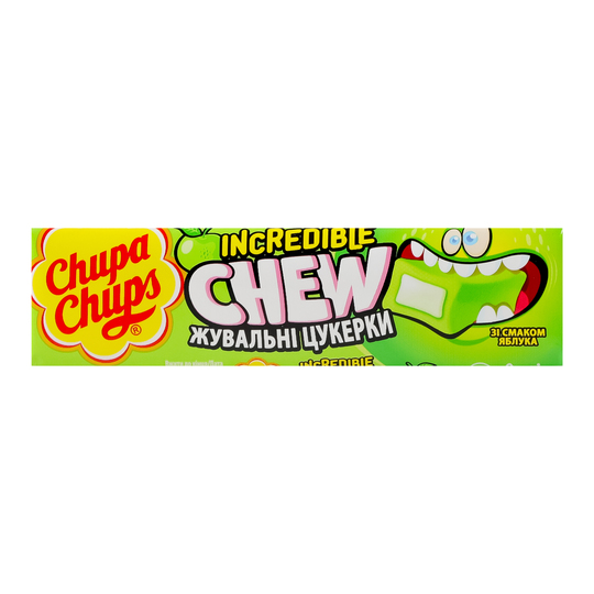 Цукерка жувальна яблуко Chupa Chups 45г