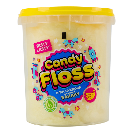 Вата цукрова банан Tasty Lasty 30г