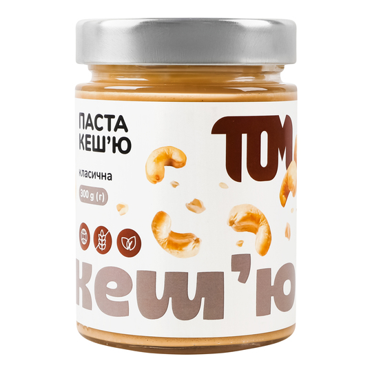 Паста кеш'ю Том Класична 300г