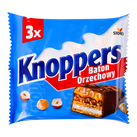 Батончик вафельний класич.Knoppers 3*40г