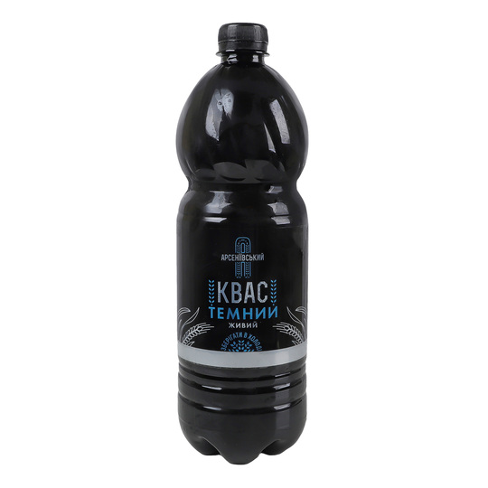 Квас живий темний Арсеніївськи 1л ПЕТ