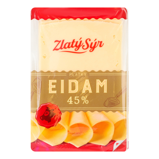 Сир 45% Едам слайси 150г