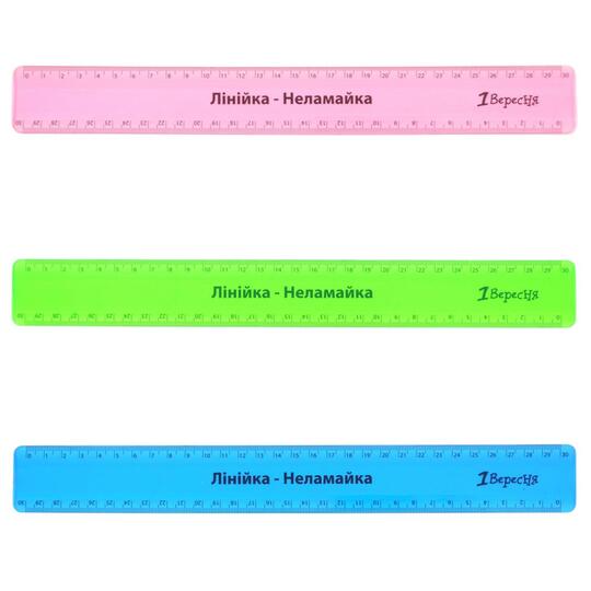 Лінійка 1Вересня Неламайка 30 см
