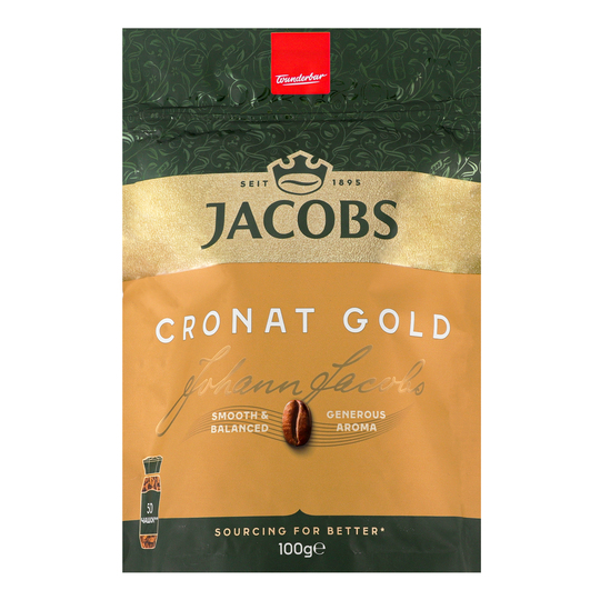 Кава розчинна Cronat Gold Jacobs 100г