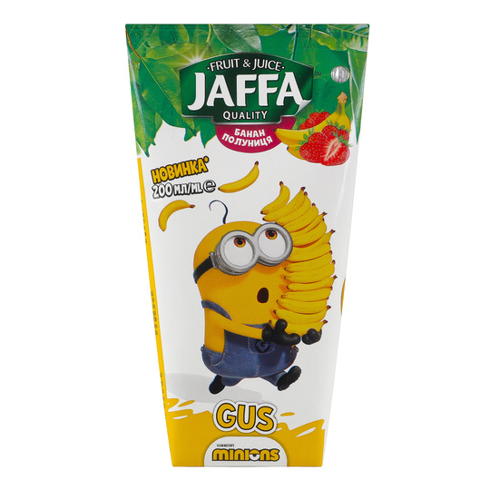 Нектар Jaffa Minions банан,полун.0,2лт/п