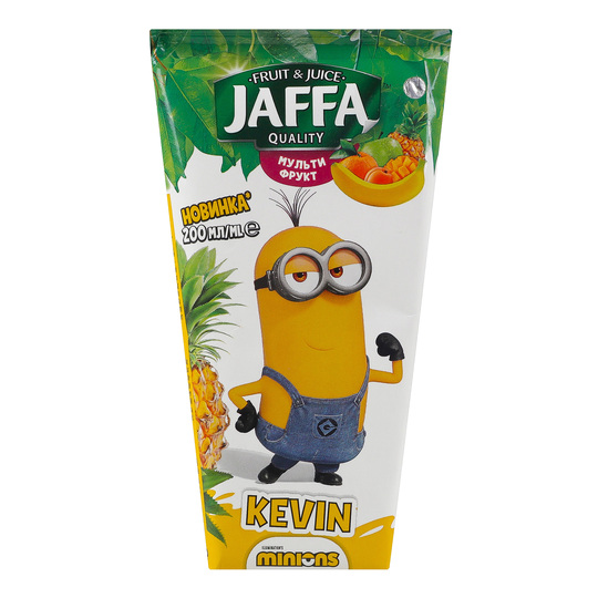 Нектар Jaffa Minions мультифрукт 0,2лт/п