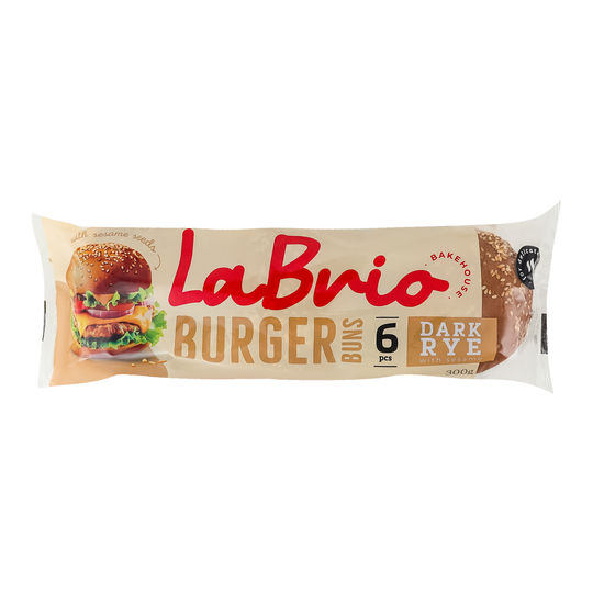 Булочка житня з кунжутом La Brio 300г