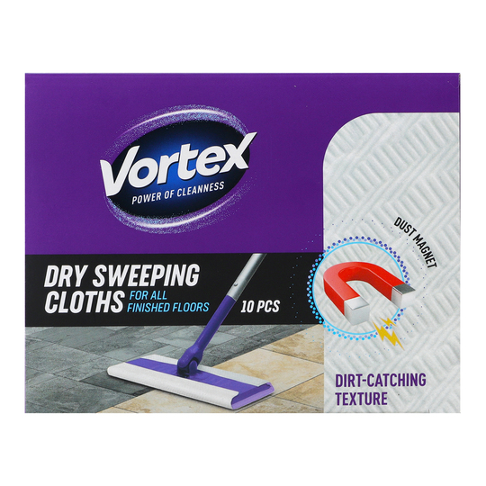 Серветки сухі господ. VORTEX д/під.10шт