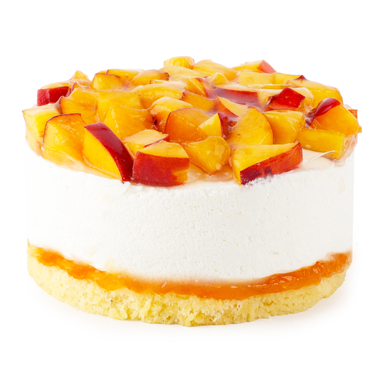 Торт Персиковий 13 см ваг