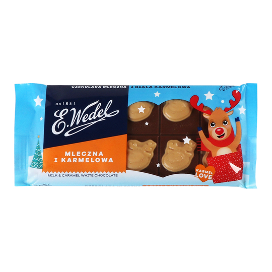 Шоколад мол.з карам.нач. E.Wedel 80г