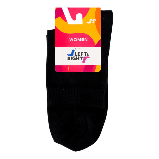 Шкарпетки жіночі L&R чорний, р.39-41