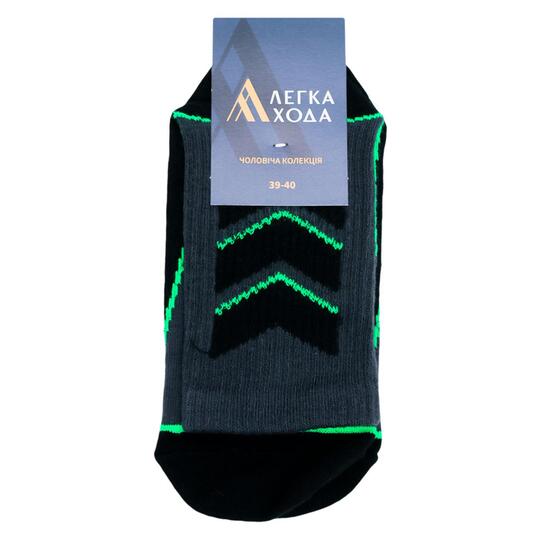 Шкарпетки чолов.Легка Хода тем/сір.р.25