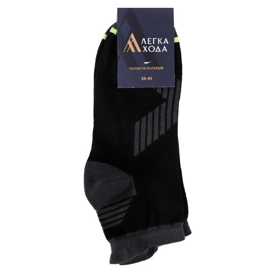Шкарпетки чоловічі Легка Хода чорн.р.25