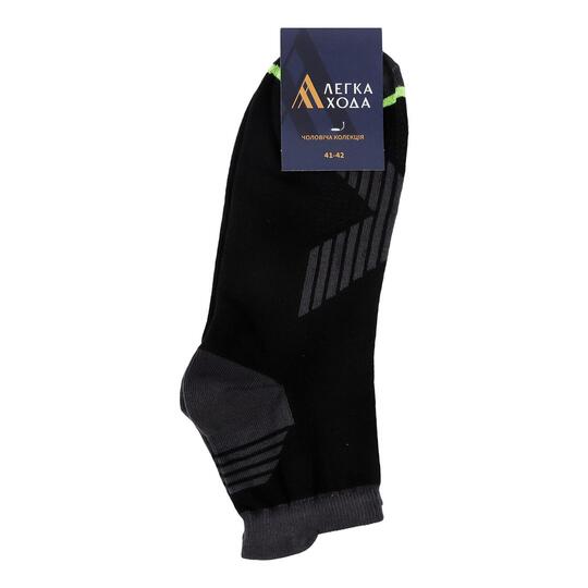Шкарпетки чоловічі Легка Хода чорн.р.27