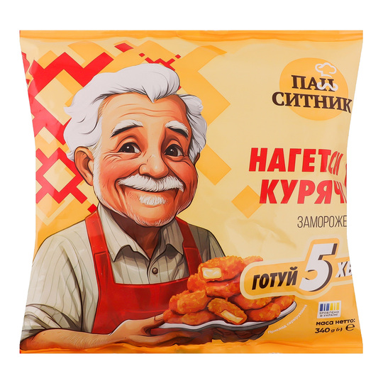 Нагетси курячі Пан Ситник 340г