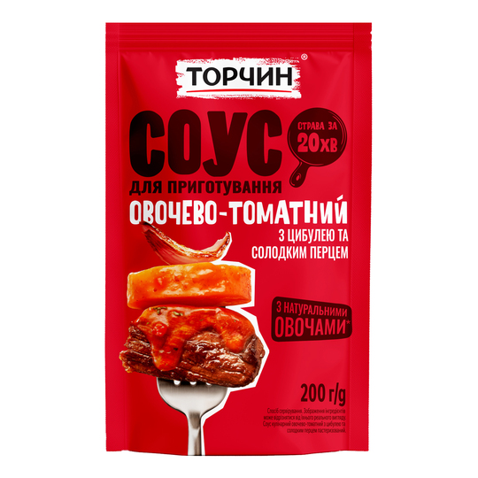 Соус д/приг.Овочев.-том.Торчин д/п 200г
