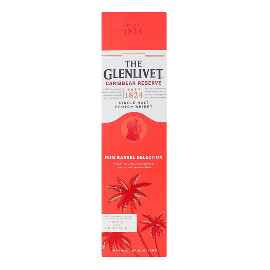 Віскі The Glenlivet Caribb.40%0,7л п/у