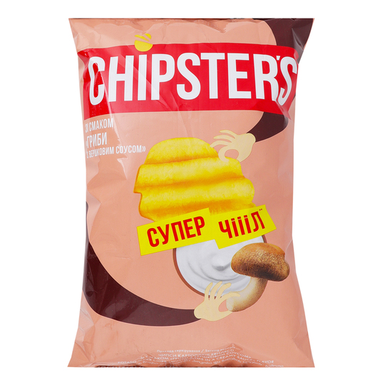 Чипси карт.гриби у соусі Chipster's 95г
