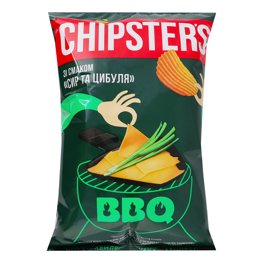 Чипси карт.риф.сир циб.Chipster's 95г