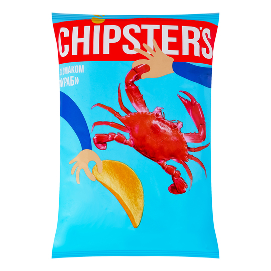 Чипси картопляні краб Chipster's 100г