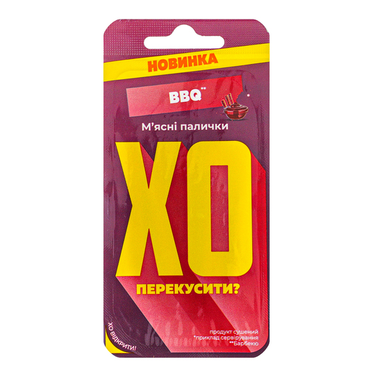 Палички м'ясні BBQ ХО Бащинський 45г
