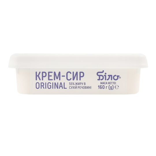 Крем-сир 55% Біло Original 160г