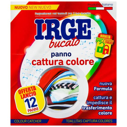 Серветка-пастка д/пран.кол.реч.Irge 12шт