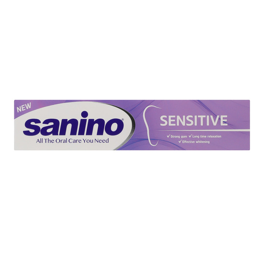 Зубна паста Sanino sensitive 75мл