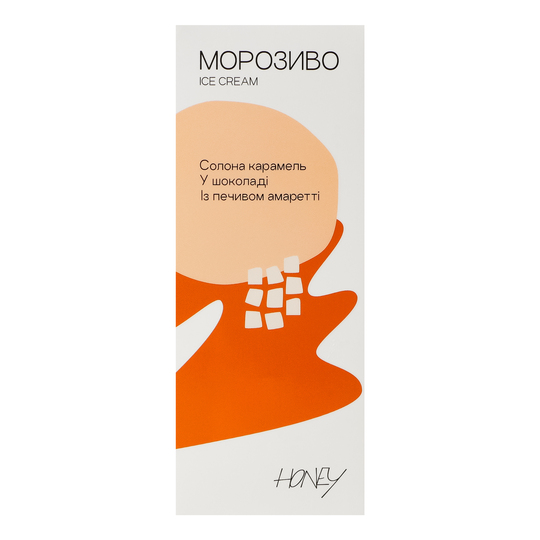 Морозиво сол.карм.печ.амаретті HONEY90г