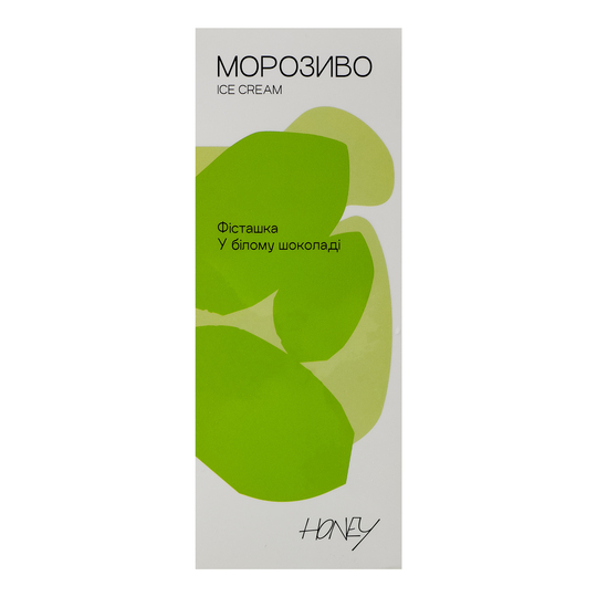 Морозиво фісташка біл. шок. HONEY 90г