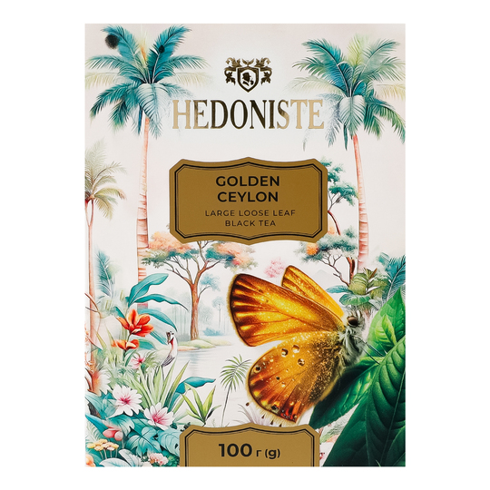 Чай чорний Golden Ceylon HEDONISTE 100г