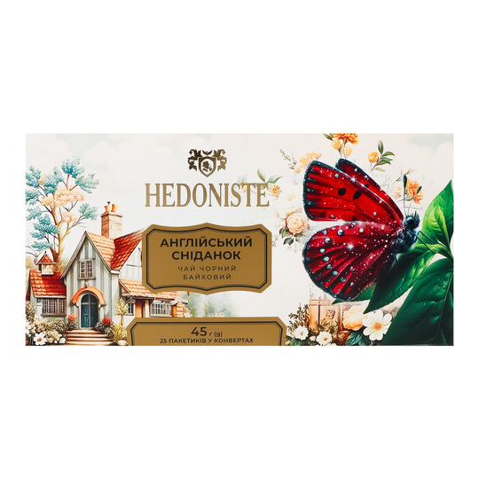 Чай чорний Engl.Break. HEDONISTE 25*1,8г