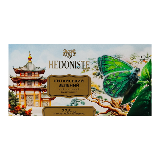 Чай зелений Chin.Green HEDONISTE 25*1,5г