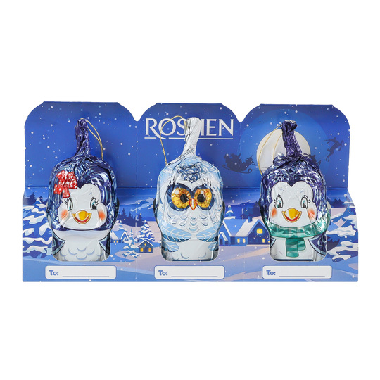 Фігурки шок. Зимові друзі Roshen 60г