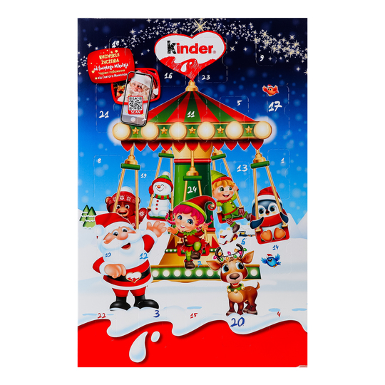 Адвент календар Kinder 151г