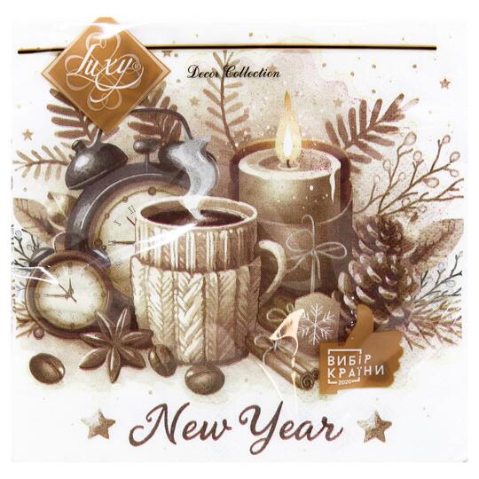 Серветки ст.2ш.LaFleurГос.кап.33*33*16шт