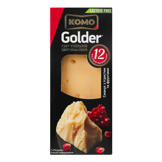 Сир 45% Голдер Комо брус 135г