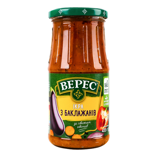 Ікра з баклажанів Екстра Верес с/б 435г
