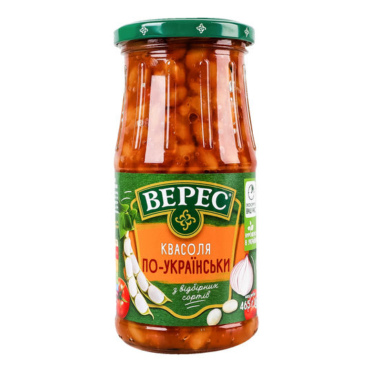 Квасоля по-українськи Верес с/б 465г