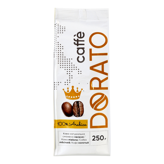Кава мелена 100% Arabica Dorato 250г