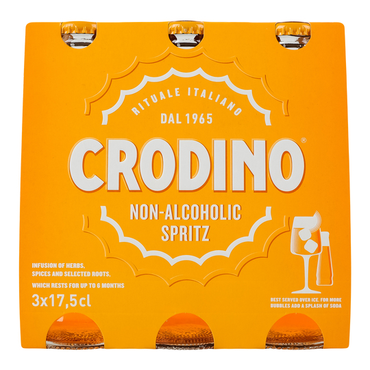 Напій б/а аперитив Crodino 0% 3х0.17 л