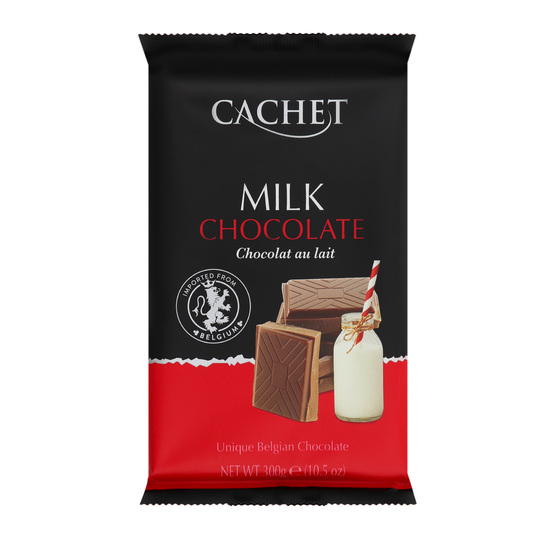 Шоколад молочний Cachet 300г